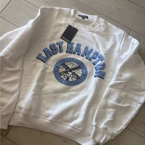 mad happy crewneck east hampton